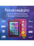 Amazon Fire HD 8 Tablet Kids Pro Edition (12th Generation, 2022) with Kid-Friendly Case, Hexa-core, Fire OS, Wi-Fi, 32GB, 8", Rainbow