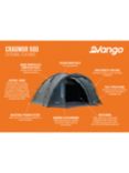 Vango Cragmor 500 5-Man Poled Tent
