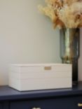 Stackers Supersize 3 Drawer Jewellery Box, Oatmeal