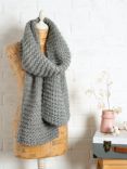 Wool Couture Lucy and Laurence Scarf Beginners Knitting Kit