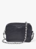 Aspinal of London Milly Pebble Leather Cross Body Bag, Black