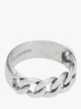 AllSaints Chain Front Ring, Silver