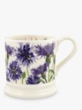 Emma Bridgewater Flowers Cornflower Half Pint Mug, 300ml, Blue