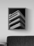 Phil Openshaw - 'Concrete Corners' Framed Photographic Print, 53.5 x 43.5cm, Black/White