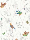 Laura Ashley Aviary Wallpaper, Multi, 115260