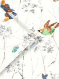 Laura Ashley Aviary Wallpaper, Multi, 115260