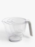 John Lewis ANYDAY Stacking Measuring Jugs, Set of 3