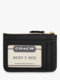 Coach Cross Grain Leather Mini ID Skinny Purse