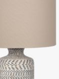 Pacific Atouk Painted Table Lamp, Natural