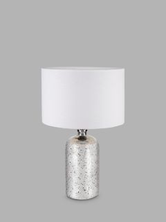 Pacific Lifestyle Ophelia Mercurial Glass Table Lamp, Silver