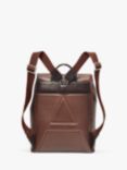 Aspinal of London Reporter Leather Backpack, Tobacco