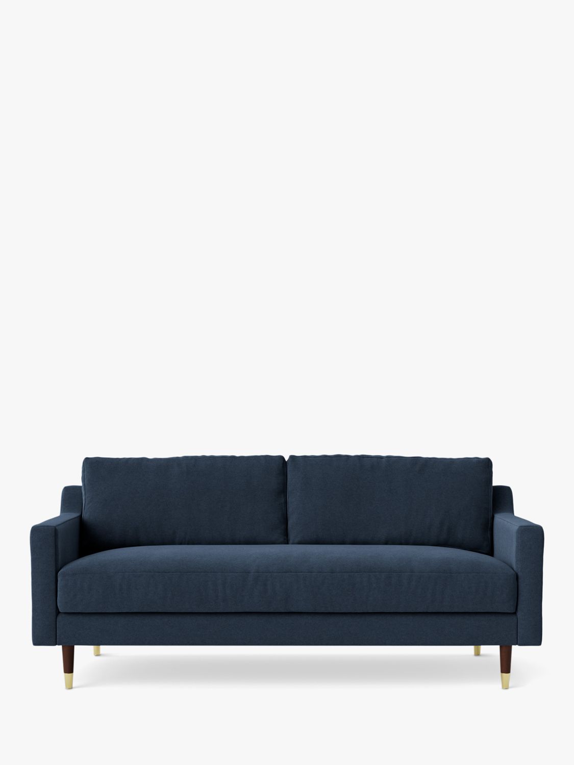Rieti Range, Swoon Rieti Medium 2 Seater Sofa, Smart Wool Indigo