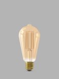 Calex 3.5W ES LED Dimmable ST64 Bulb, Gold