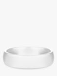 Simply Silver Polished Sterling Silver Wedding Band, Silver