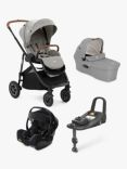 Joie Baby Versatrax Pushchair, Ramble XL Carrycot, iJemini Car Seat and i-Base Advance Bundle