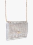 Carvela Shimmer Transparent Chain Strap Clutch