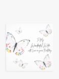 Five Dollar Shake Butterflies Wonderful Wife Birthday Card