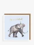 Louise Mulgrew Designs Elephant Birthday Card