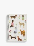John Lewis A5 Dogs Spiral Bound Notebook. Multi