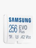Samsung EVO Plus UHS-1, Class 10, microSD Card, up to 130MB/s Read Speed, 256GB