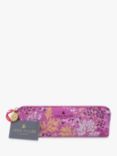 Sara Miller Slim Floral Pencil Case, Purple