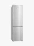 Miele KFN4395 Freestanding 60/40 Fridge-Freezer, Clean Steel