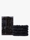 Slip® Pure Silk Skinny Scrunchies, Black