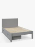 Stompa Classic Wooden Bed Frame with Pair of Drawers, Small Double