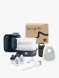 Tommee Tippee Electric Steam Steriliser, Closer to Nature Baby Bottles & Perfect Prep Day and Night Machine Ultimate Formula Feeding Kit