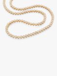 Monica Vinader 18ct Gold Vermeil Diamond Tennis Necklace, Gold