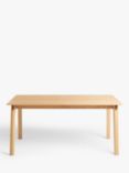 John Lewis Notch 6-8 Seater Extending Dining Table, Oak