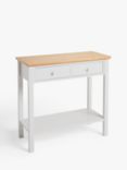 John Lewis ANYDAY Wilton 2 Drawer Console Table, Linen