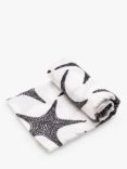 Etta Loves GOTS Organic Cotton Starfish Extra-Large Sensory Muslin Blanket, Multi