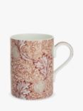 Morris & Co. Spode Apple Bone China Mug, 340ml, Red/Multi