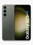 Samsung Galaxy S23+ Smartphone, 8GB RAM, 6.6", Galaxy AI, 5G, SIM Free, 256GB, Green