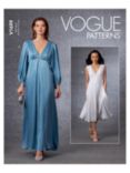 Vogue Misses' Loose Fitting Lined Dress Sewing Pattern, V1699