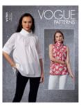 Vogue Misses' Loose Fitting Top Sewing Pattern, V1701A