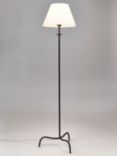 John Lewis Stroud Floor Lamp, Matt Black