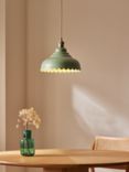 John Lewis Scallop Easy-to-Fit Ceiling Shade