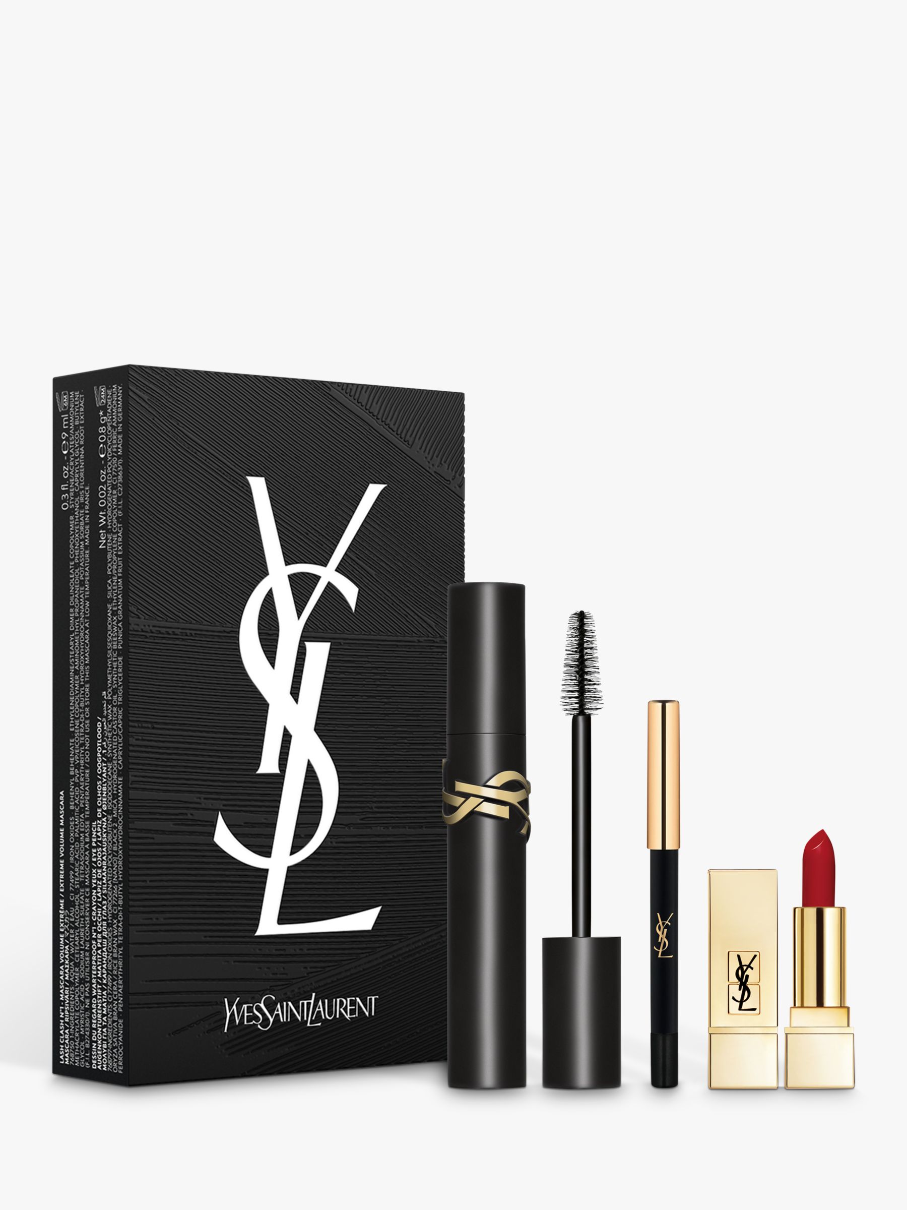 overdrive arrestordre Frivillig Yves Saint Laurent Lash Clash and Lip Makeup Gift Set at John Lewis &  Partners