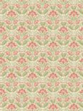 GP & J Baker Iris Meadow Wallpaper, Pink/Green BW45101.1