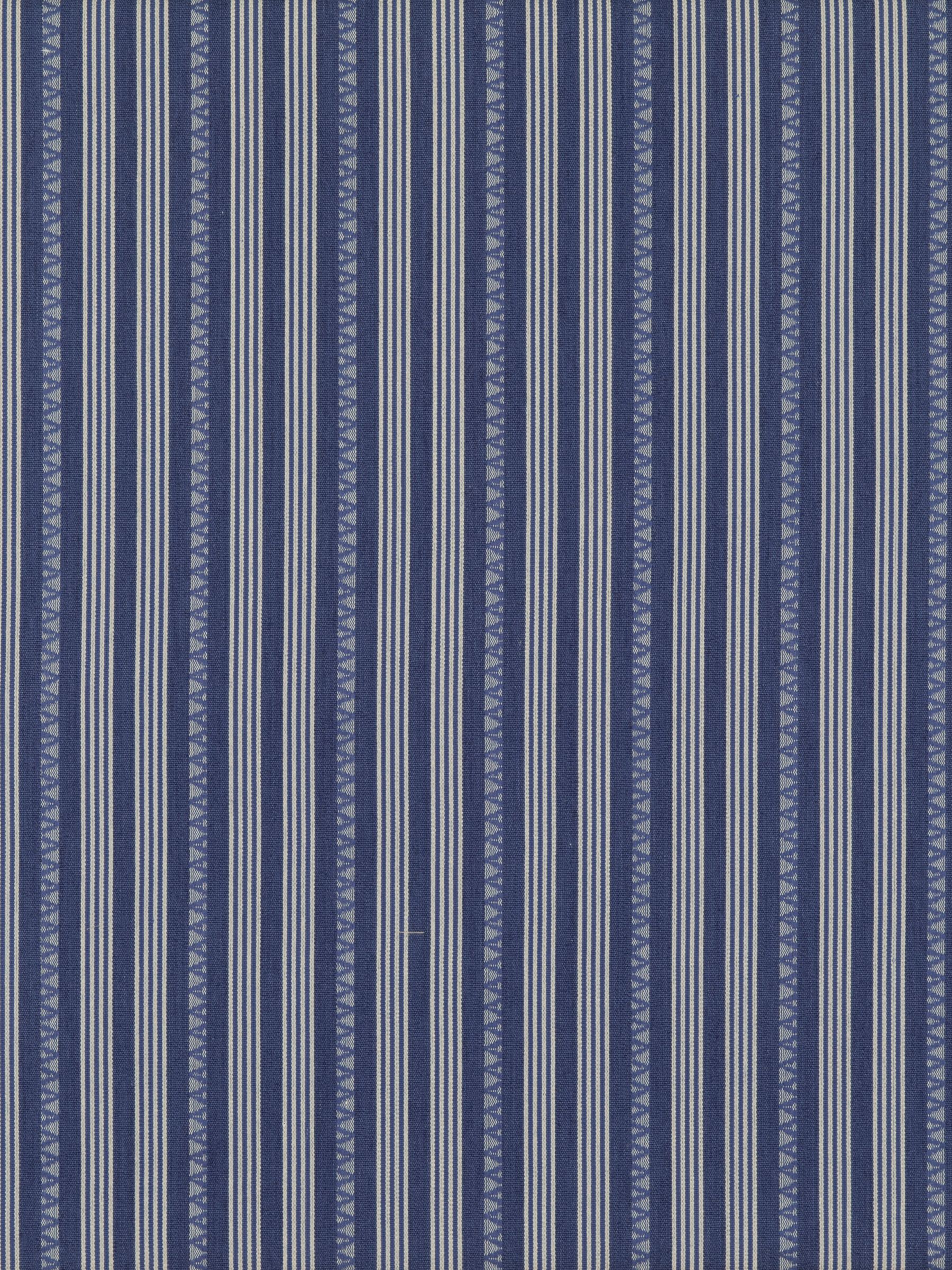 GP & J Baker Kilim Stripe Furnishing Fabric, Blue