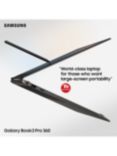 Samsung Galaxy Book3 Pro 360 Convertible Laptop, Intel Core i7 Processor, 16GB RAM, 1TB SSD, 16" 3K Touch Screen, Graphite