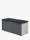 Suntime Edmonton Garden Storage Box, 490L, Grey