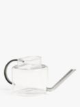 John Lewis Glass Watering Can, Clear
