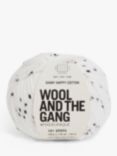 Wool And The Gang Shiny Happy Cotton Knitting and Crochet Yarn, 100g, 101 Spots