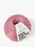 Wool And The Gang Shiny Happy Cotton Knitting and Crochet Yarn, 100g, Candy Pink