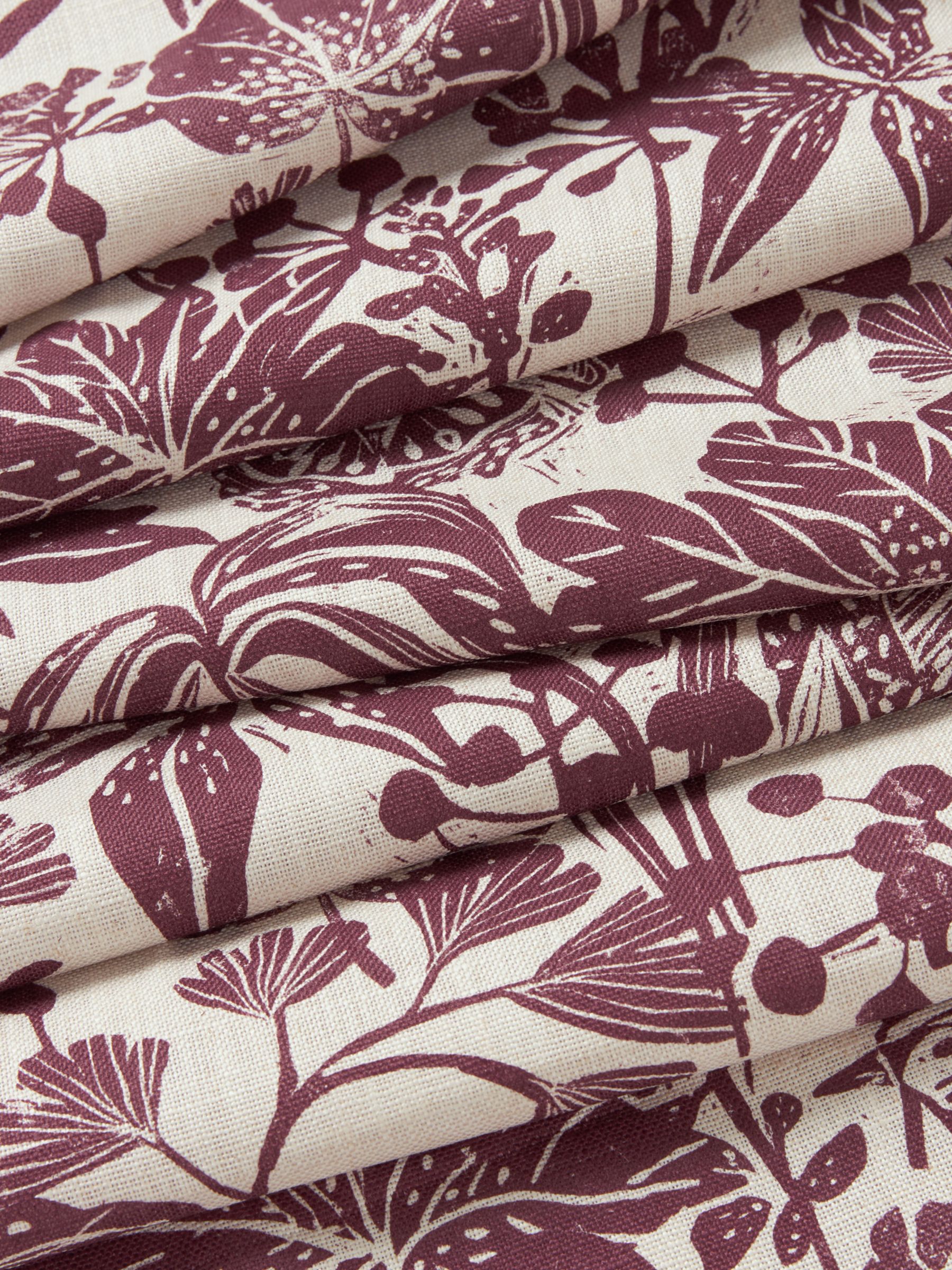 John Lewis Japonica Furnishing Fabric, Damson