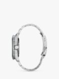 Citizen BN0199-53X Men's Promaster Eco-Drive Date Diving Bracelet Strap Watch, Silver/Green