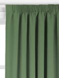 John Lewis Knitted Velvet Made to Measure Curtains or Roman Blind, Myrtle Green